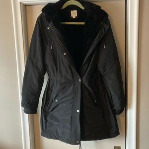 Gap Cold Control Faux Fur Parka Coat